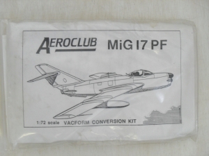 AEROCLUB 1/72 MiG-17 PF CONVERSION KIT