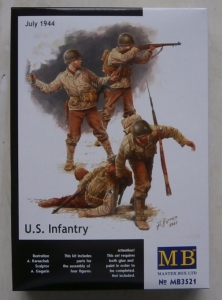 MASTERBOX 1/35 3521 US INFANTRY JULY 1944