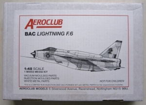 AEROCLUB 1/48 BAC LIGHTNING F.6