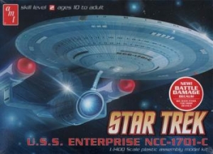 AMT OTHER SCALE 721 STAR TREK USS ENTERPRISE NCC-1701-C 1/1400