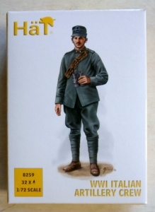 HAT INDUSTRIES 1/72 8259 WWI ITALIAN ARTILLERY CREW