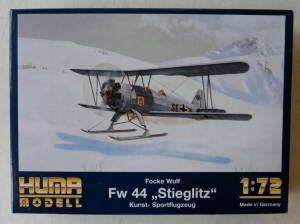 HUMA 1/72 2500 FOCKE WULF Fw 44 STIEGLITZ