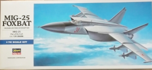 HASEGAWA 1/72 D4 MiG-25 FOXBAT