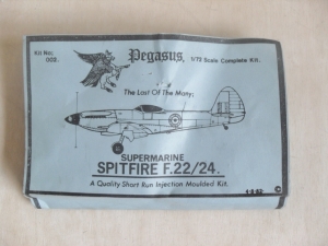 PEGASUS 1/72 2 SUPERMARINE SPITFIRE F.22/24 