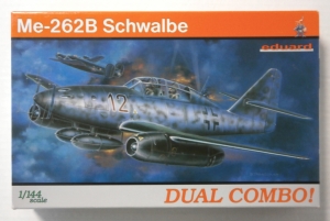 EDUARD 1/144 4421 MESSERSCHMITT Me 262B COMBO