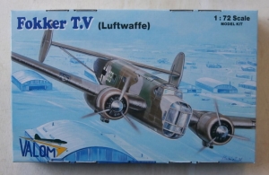 VALOM 1/72 72109 FOKKER T.V LUFTWAFFE