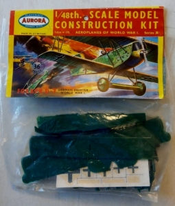 AURORA 1/48 FOKKER D-7  BAGGED ISSUE 