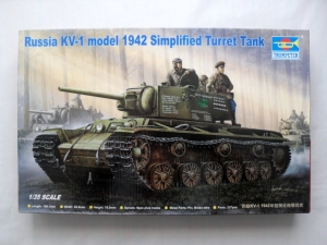 TRUMPETER 1/35 00358 RUSSIAN KV-1 MODEL 1942 SIMPLIFIED
