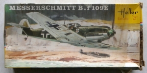 HELLER 1/72 089 MESSERSCHMITT Bf 109E