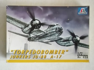 ITALERI  1/72 038 JUNKERS Ju 88 A-17 TORPEDOBOMBER