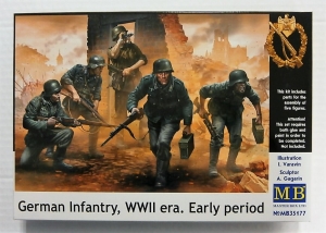 MASTERBOX 1/35 35177 GERMAN INFANTRY WWII ERA EARLY PERIOD