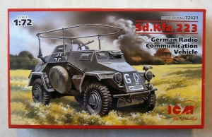 ICM 1/72 72421 Sd.Kfz 223 RADIO COMMUNICATIONS VEHICLE