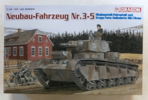 DRAGON 1/35 6690 NEBAU-FAHRZEUG Nr.3-5 