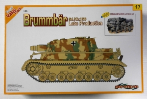 CYBER-HOBBYCOM 1/35 9117 Sd.Kfz.166 BRUMMBAR LATE PRODUCTION