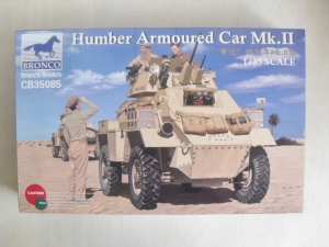 BRONCO 1/35 35085 HUMBER ARMOURED CAR Mk.II