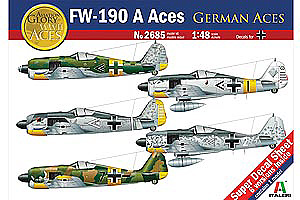 ITALERI 1/48 2693 FOCKE-WULF Fw 190A GERMAN ACES