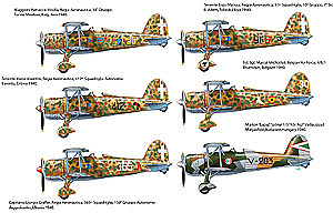 ITALERI 1/48 2702 CR.42 FALCO ACES