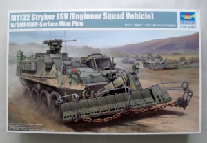 TRUMPETER 1/35 01575 M1132 STRYKER ESV WITH MINE PLOW