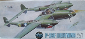 AIRFIX 1/72 03018 P-38F LIGHTNING