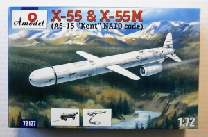 A MODEL 1/72 72127 X-55   X-55M  AS-15 KENT NATO CODE 