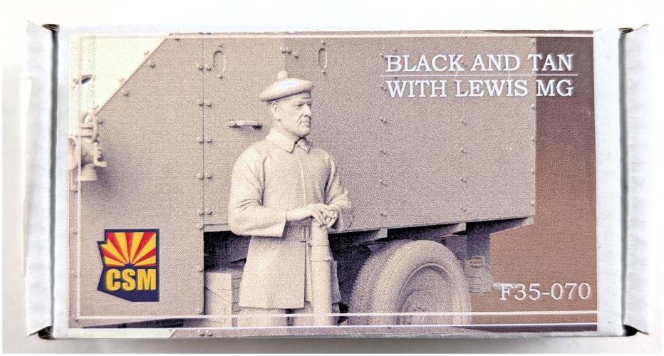 COPPER STATE MODELS 1/35 F35-070 BLACK AND TAN WITH LEWIS MG