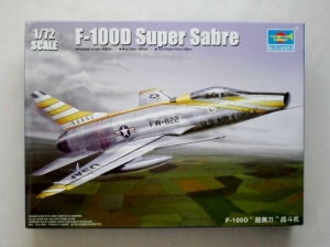 TRUMPETER 1/72 01649 F-100D SUPER SABRE