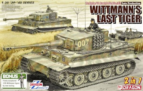 DRAGON 1/35 6800 Pz.Kpfw. VI Ausf.E Sd.Kfz.181 WITTMANNS LAST TIGER