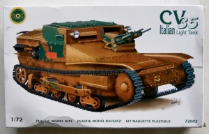 DOC MODELS 1/72 72002 CV35 ITALIAN LIGHT TANK