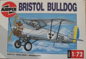 AIRFIX 1/72 01083  1991  BRISTOL BULLDOG
