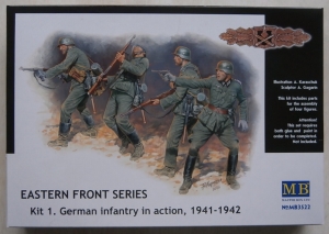 MASTERBOX 1/35 3522 EASTERN FRONT SERIES GERMAN INFANTRY IN ACTION 1941-42
