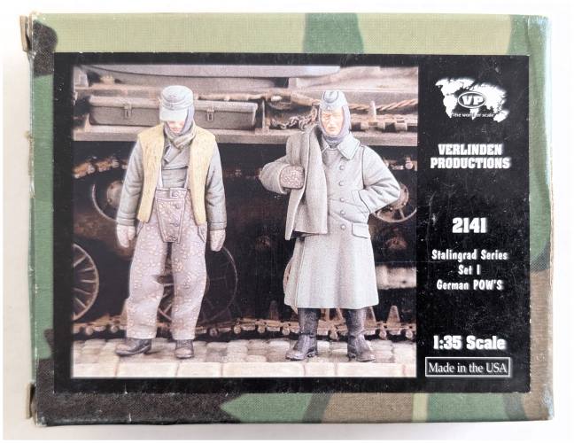 VERLINDEN PRODUCTIONS 1/35 2141 STALINGRAD SERIES SET 1 GERMAN POWS