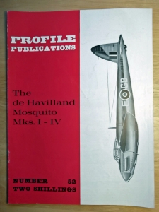 PROFILES  052. de HAVILLAND MOSQUITO Mks. I-IV