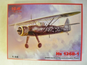 ICM 1/48 48212 HENSCHEL Hs 126B-1