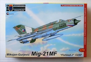 KOVOZAVODY 1/72 0084 MiG-21MF FISHBED J CZAF