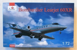 A MODEL 1/72 72325 BOMBADIER LEARJET 60XR