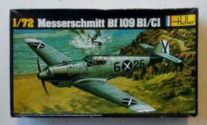 HELLER 1/72 236 MESSERSCHMITT Bf 109 B-1/C-1