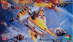 AIRFIX 1/24 04401 JAMES BOND AUTOGYRO