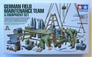 TAMIYA 1/35 37023 GERMAN FIELD MAINTENANCE TEAM   EQUPMENT SET