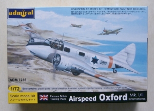 ADMIRAL 1/72 7236 AIRSPEED OXFORD Mk.I/II INTERNATIONAL