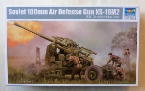 TRUMPETER 1/35 02349 SOVIET 100mm AIR DEFENCE GUN KS-19M2
