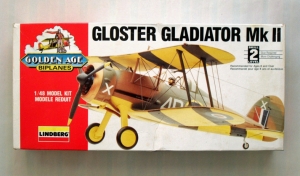 LINDBERG 1/48 72561 GLOSTER GLADIATOR Mk.II