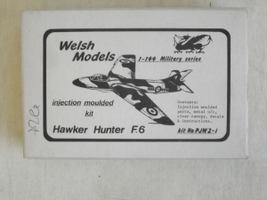 WELSH MODELS 1/144 PJW2-i HAWKER HUNTER F.6