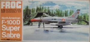 FROG 1/72 F280 NORTH AMERICAN F-100D SUPER SABRE