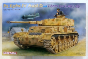 DRAGON 1/35 6330 Pz.Kpfw.IV Ausf.D MIT 7.5cm Kw.K.40 L/43