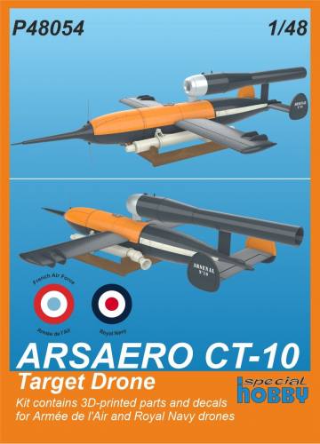 CMK 1/48 P48054 ARSAERO CT-10 TARGET DRONE