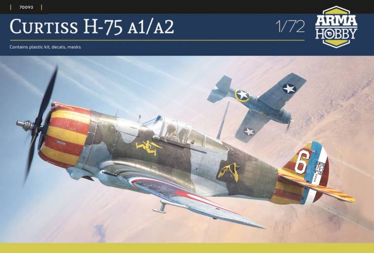 ARMA HOBBY 1/72 70093 CURTISS H-75 A1/A2