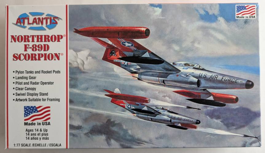 ATLANTIS  H221 NORTHROP F-89D SCORPION