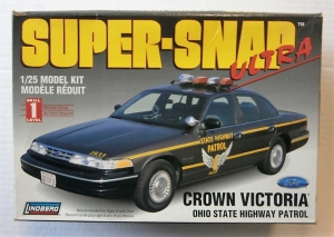 LINDBERG 1/25 72713 CROWN VICTORIA OHIO STATE HIGHWAY PATROL
