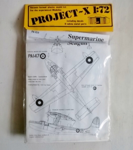 PROJECT X 1/72 PX-020 SUPERMARINE SEAGULL