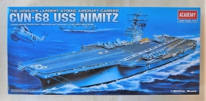 ACADEMY 1/800 14213 CVN-68 USS NIMITZ
